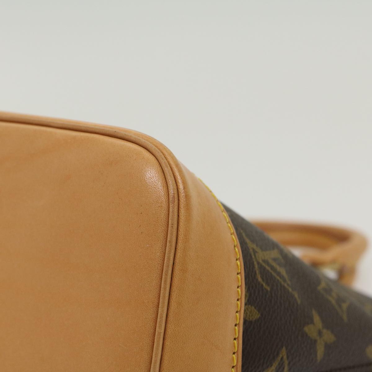LOUIS VUITTON Monogram Alma Hand Bag M51130 LV 43411