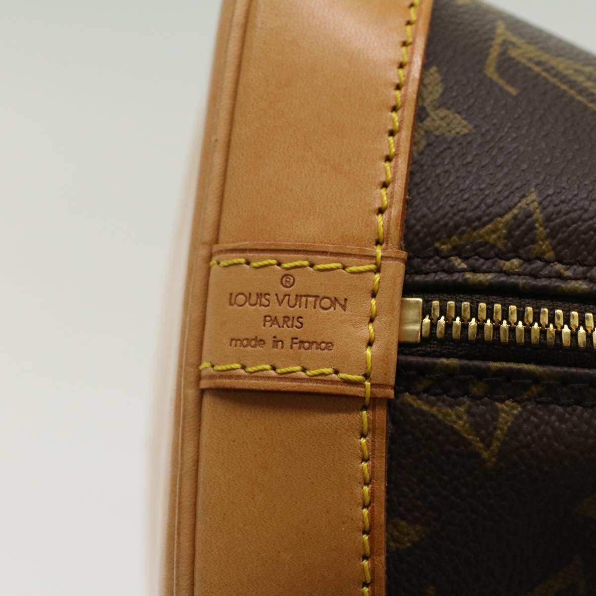 LOUIS VUITTON Monogram Alma Hand Bag M51130 LV 43411