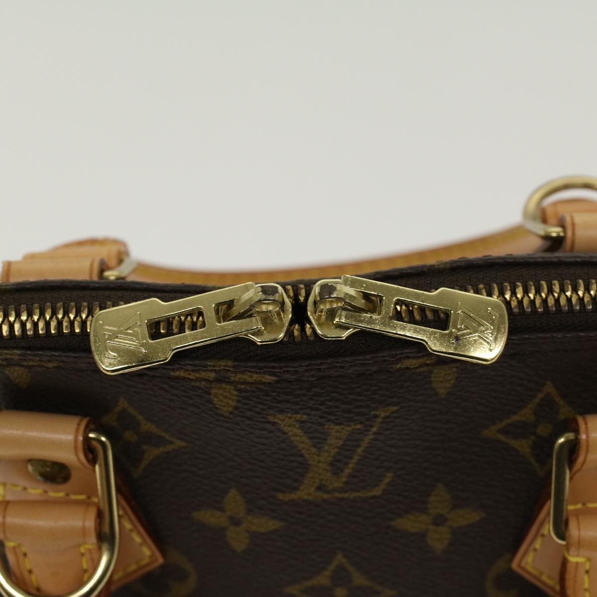 LOUIS VUITTON Monogram Alma Hand Bag M51130 LV 43411