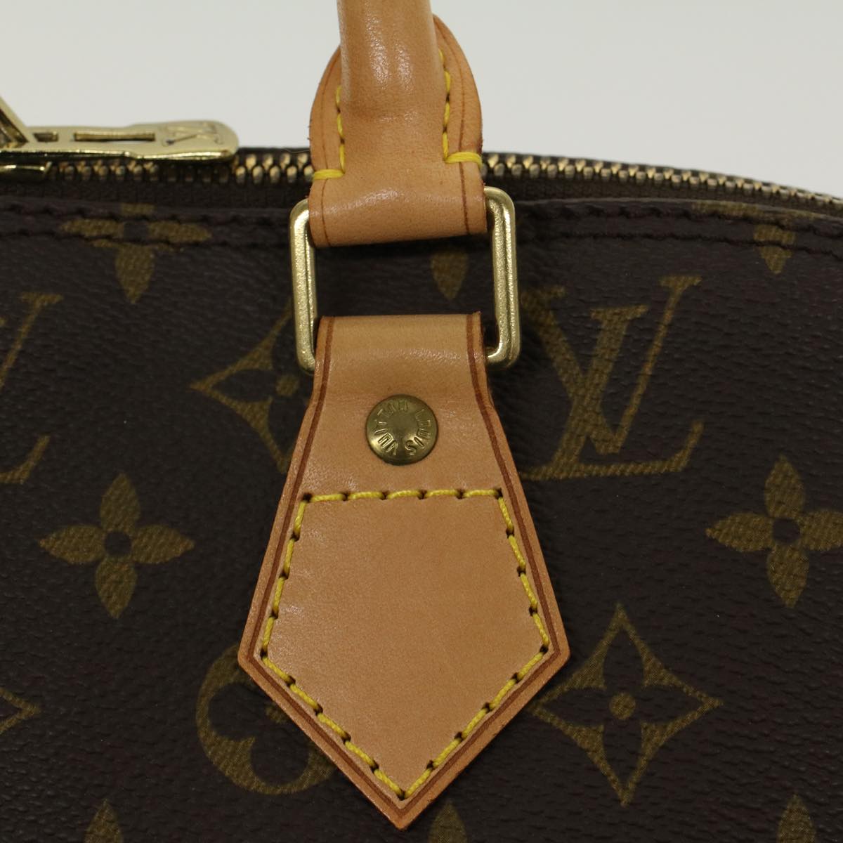 LOUIS VUITTON Monogram Alma Hand Bag M51130 LV 43411