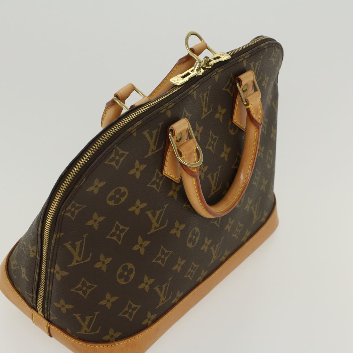 LOUIS VUITTON Monogram Alma Hand Bag M51130 LV 43411