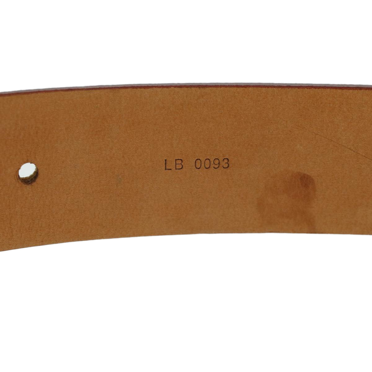 LOUIS VUITTON Monogram Multicolor Ceinture Carre Belt White M9270U LV 43437
