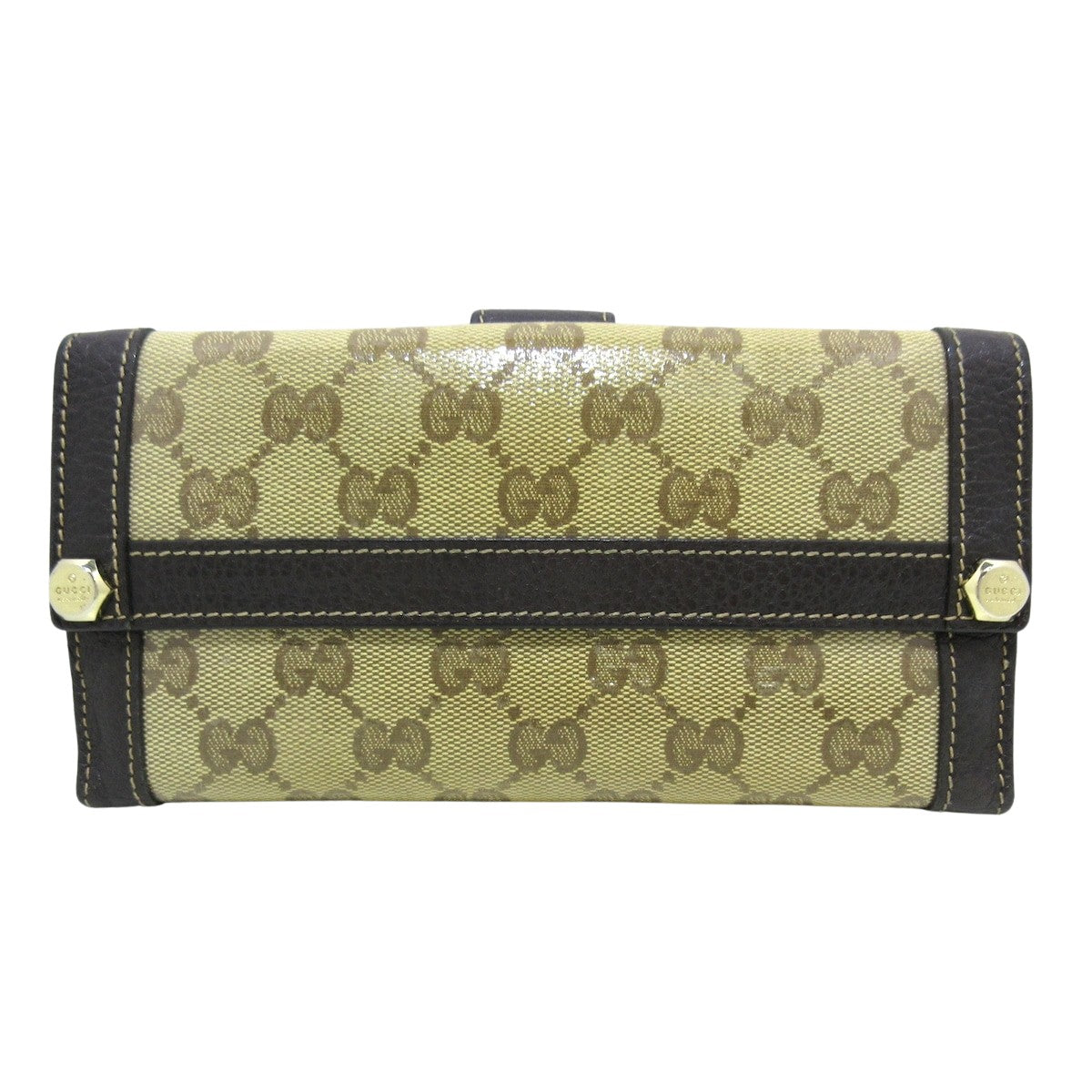 Gucci Gg Crystal  Canvas Wallet  ()