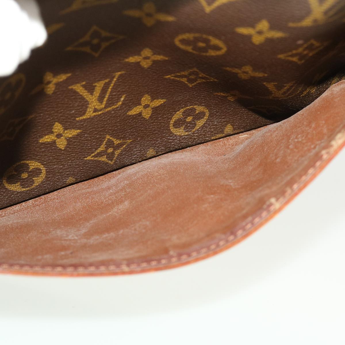 LOUIS VUITTON Monogram Compiegne 28 Clutch Bag M51845 LV 43486