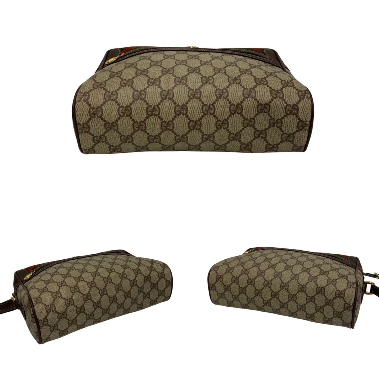 Luxury Gucci Trending 2025 Sherry  Canvas Shoulder Bag ()