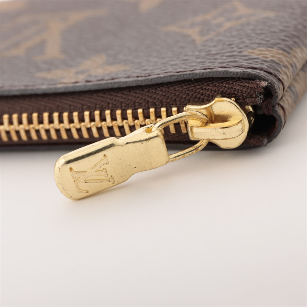 Louis Vuitton Monogram Poschetcle M62650 Brown Coin Case