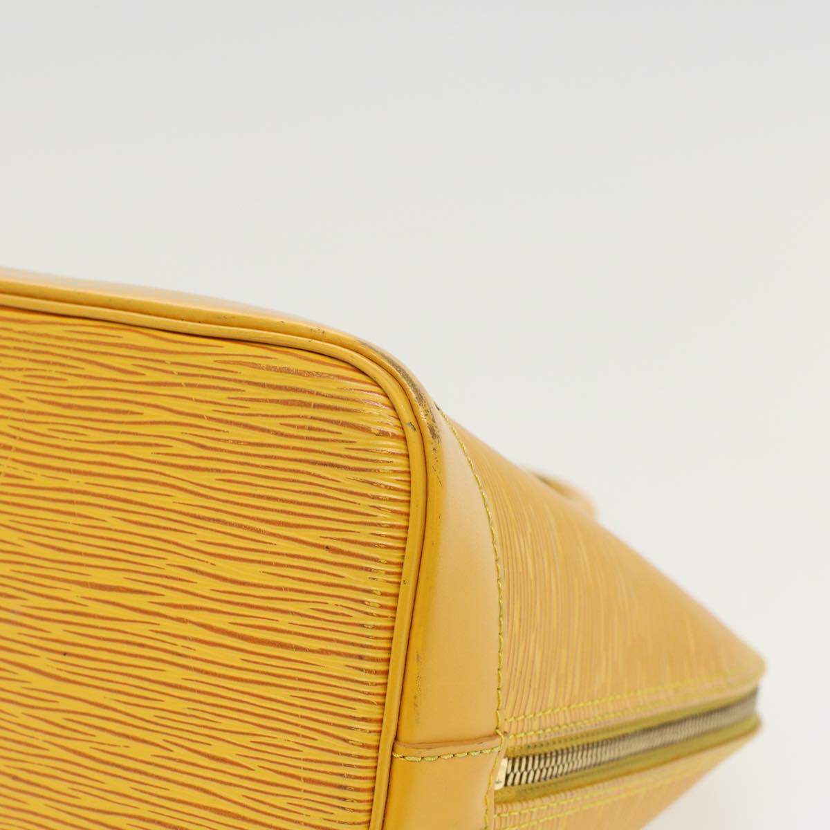 LOUIS VUITTON Epi Alma Hand Bag Tassili Yellow M52149 LV 43531