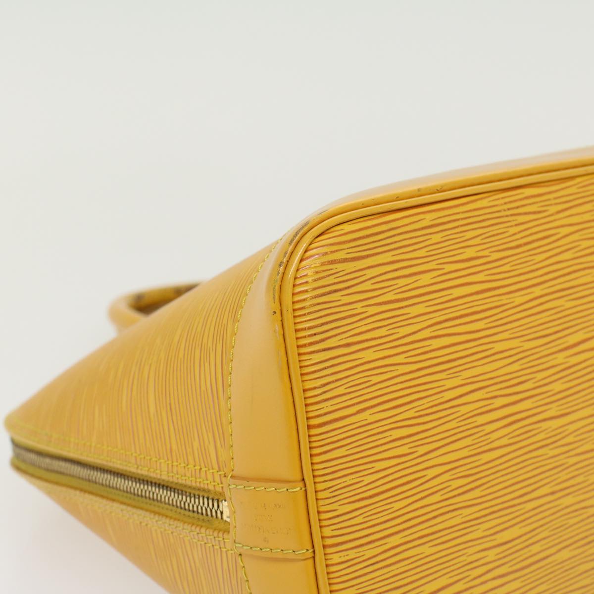 LOUIS VUITTON Epi Alma Hand Bag Tassili Yellow M52149 LV 43531