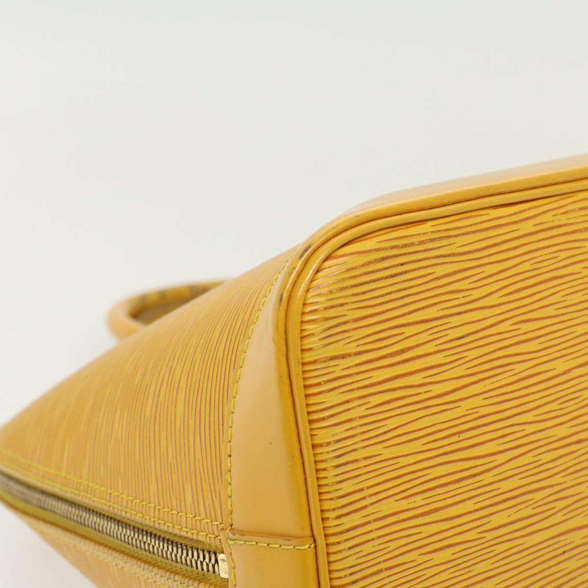 LOUIS VUITTON Epi Alma Hand Bag Tassili Yellow M52149 LV 43531