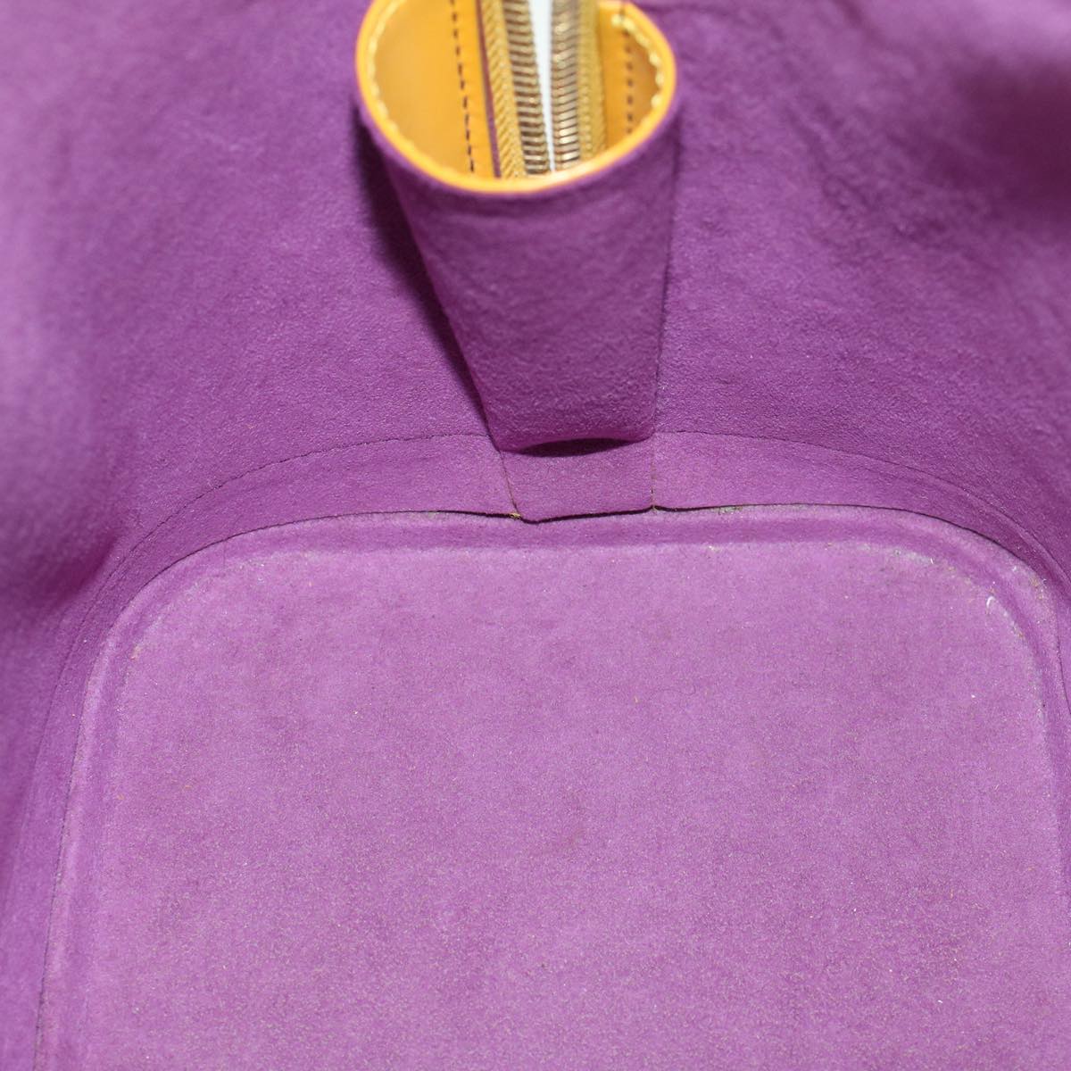 LOUIS VUITTON Epi Alma Hand Bag Tassili Yellow M52149 LV 43531