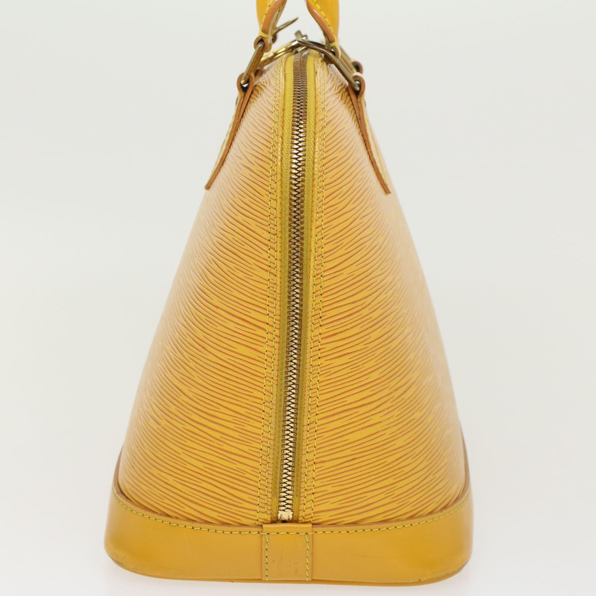 LOUIS VUITTON Epi Alma Hand Bag Tassili Yellow M52149 LV 43531