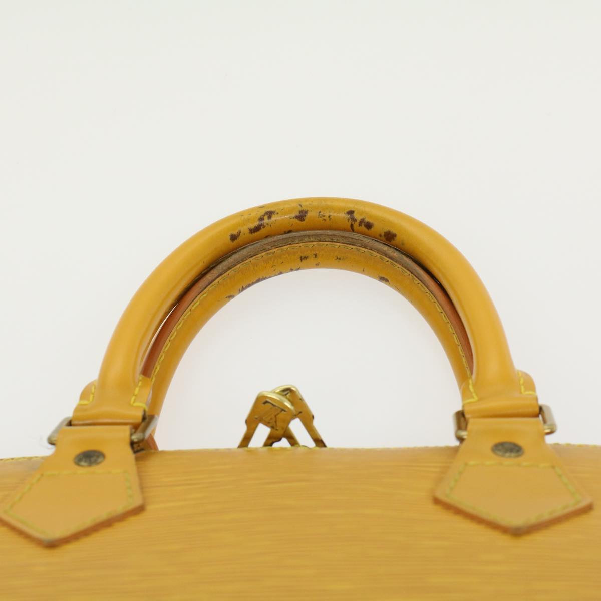 LOUIS VUITTON Epi Alma Hand Bag Tassili Yellow M52149 LV 43531