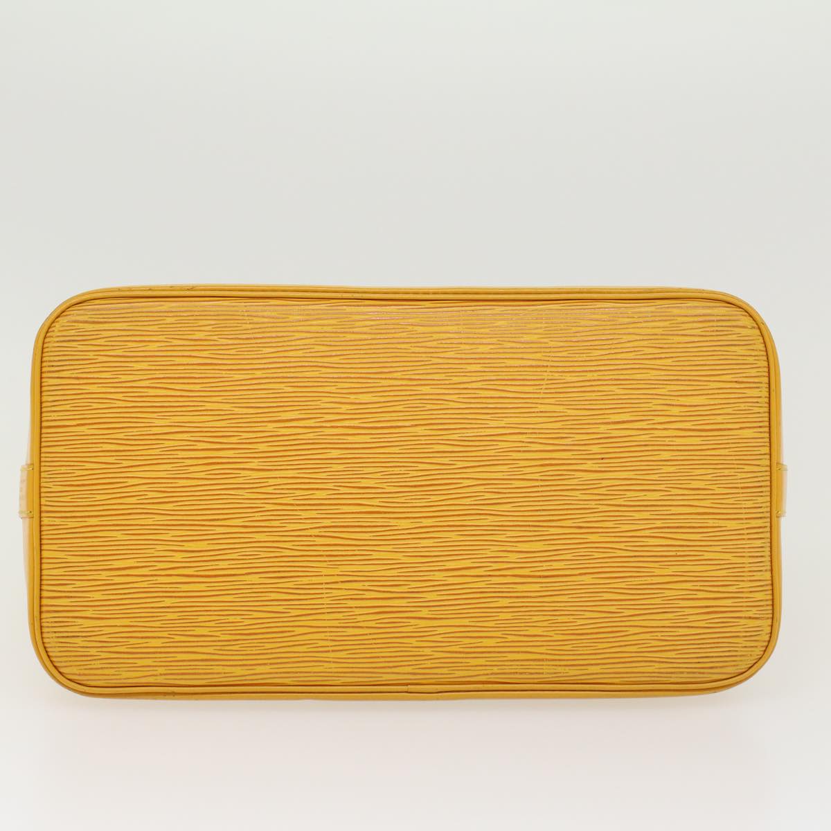 LOUIS VUITTON Epi Alma Hand Bag Tassili Yellow M52149 LV 43531
