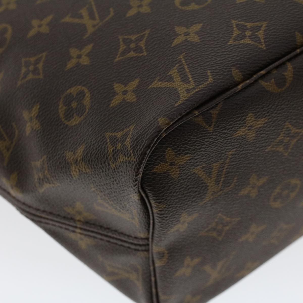 LOUIS VUITTON Monogram Neverfull MM Tote Bag M40156 LV 43554A