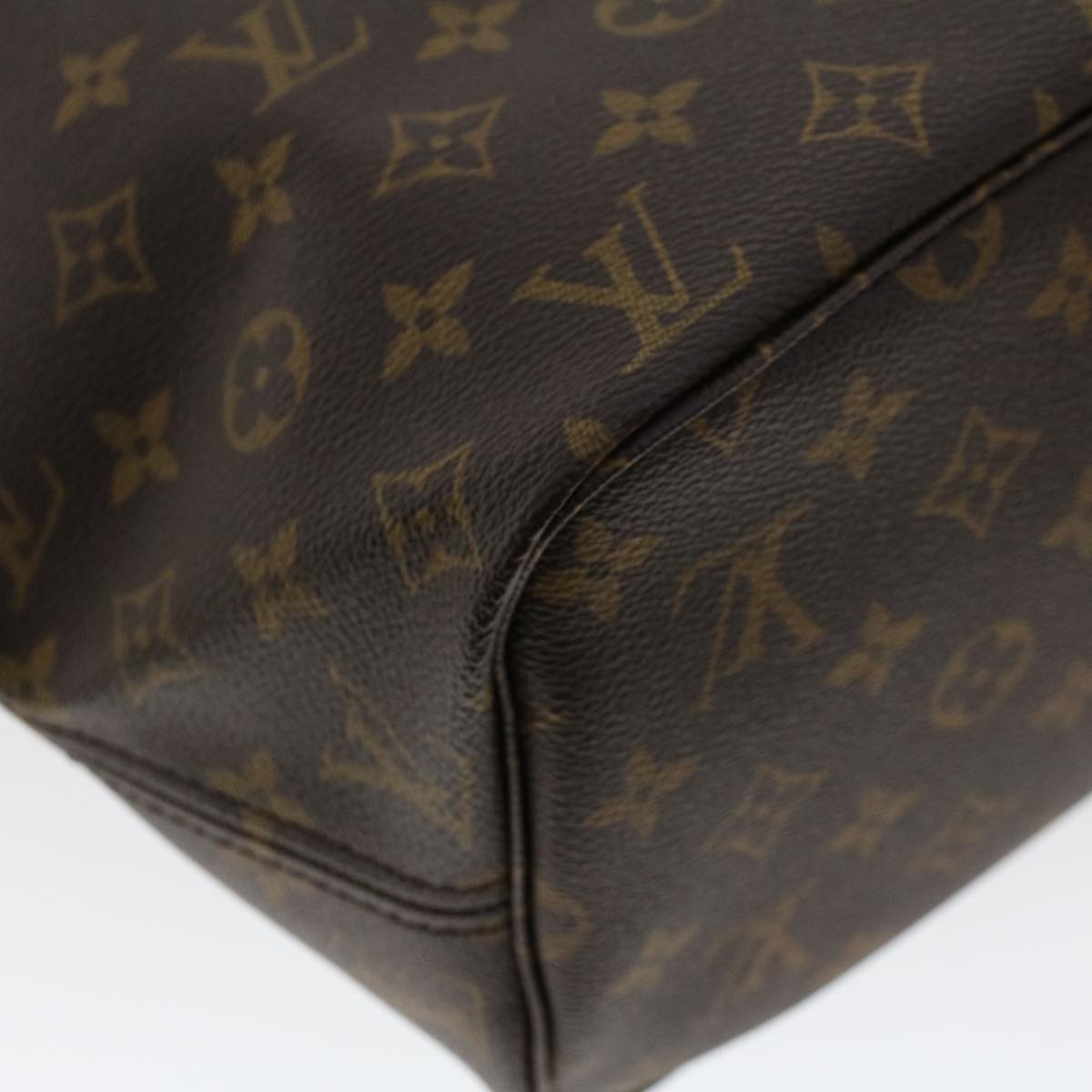 LOUIS VUITTON Monogram Neverfull MM Tote Bag M40156 LV 43554A