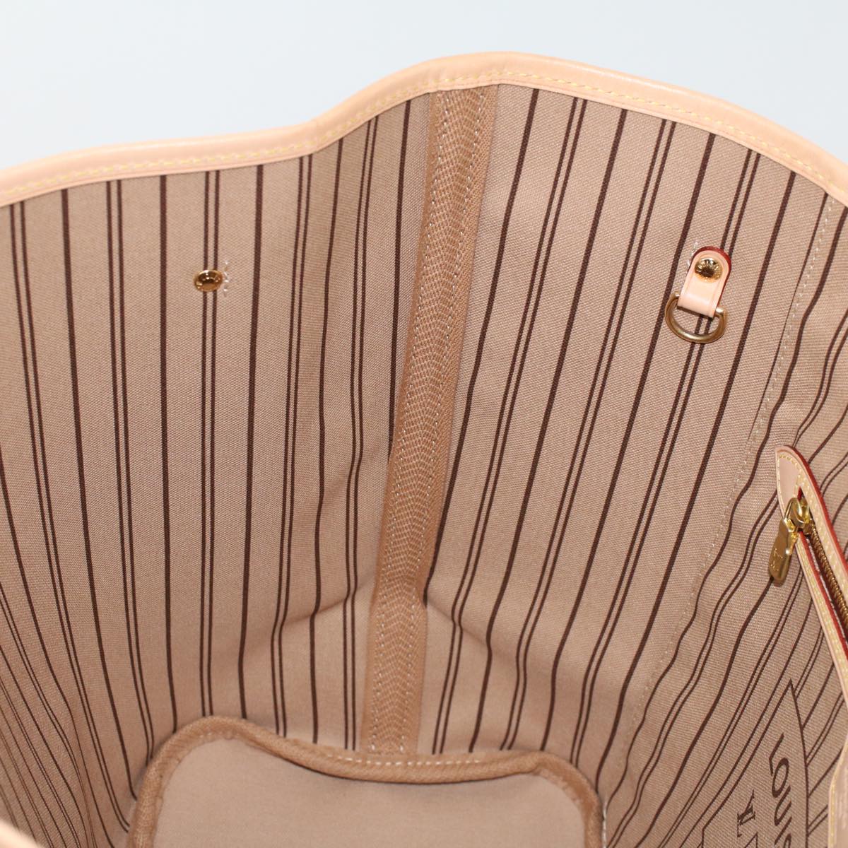 LOUIS VUITTON Monogram Neverfull MM Tote Bag M40156 LV 43554A