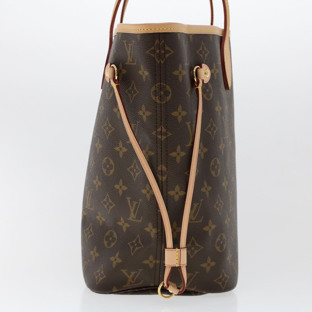 LOUIS VUITTON Monogram Neverfull MM Tote Bag M40156 LV 43554A