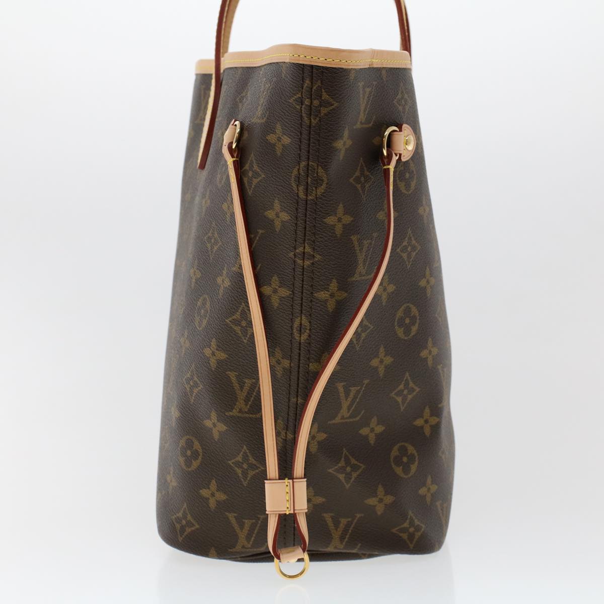 LOUIS VUITTON Monogram Neverfull MM Tote Bag M40156 LV 43554A