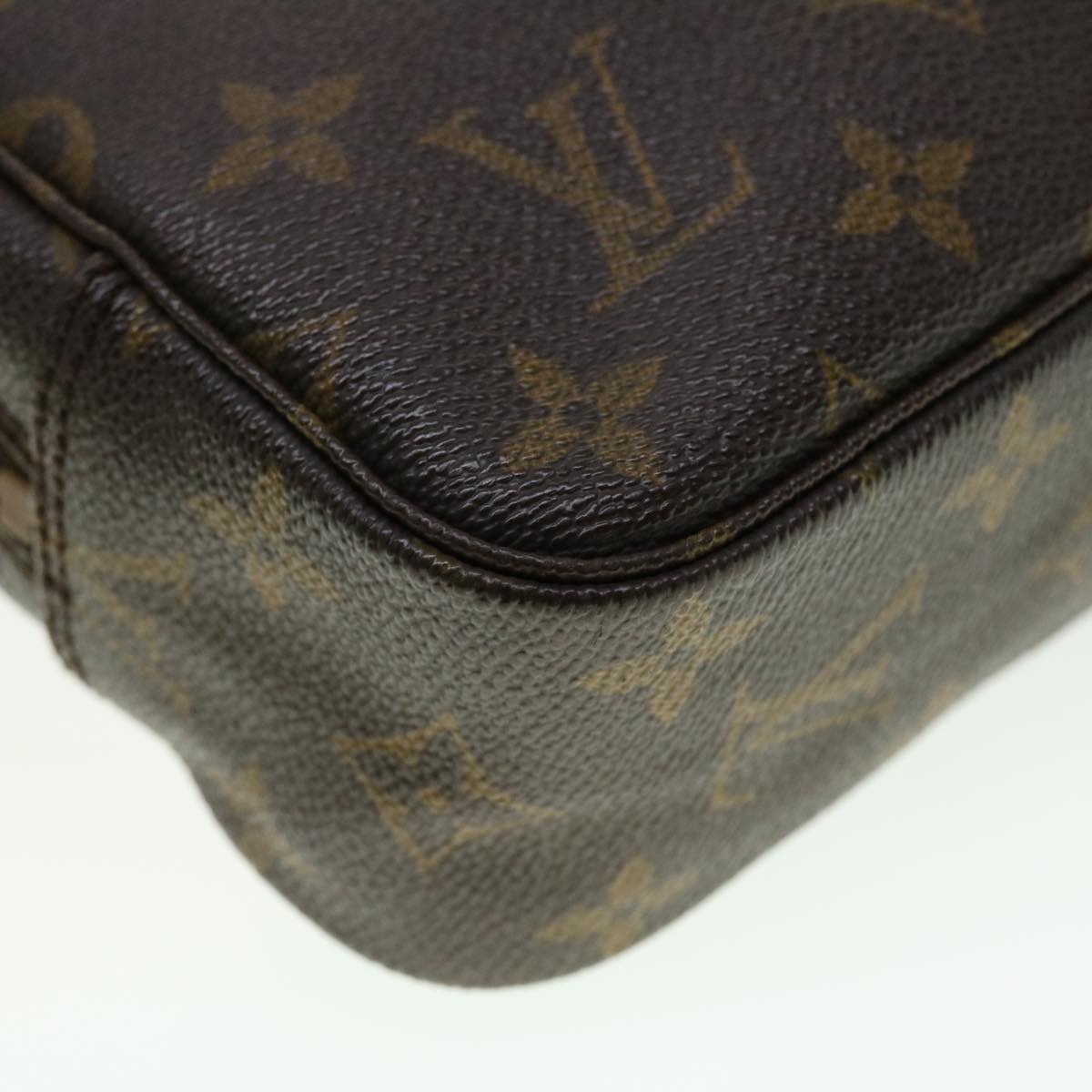 LOUIS VUITTON Monogram Trousse Toilette 23 Clutch Bag M47524 LV 43560