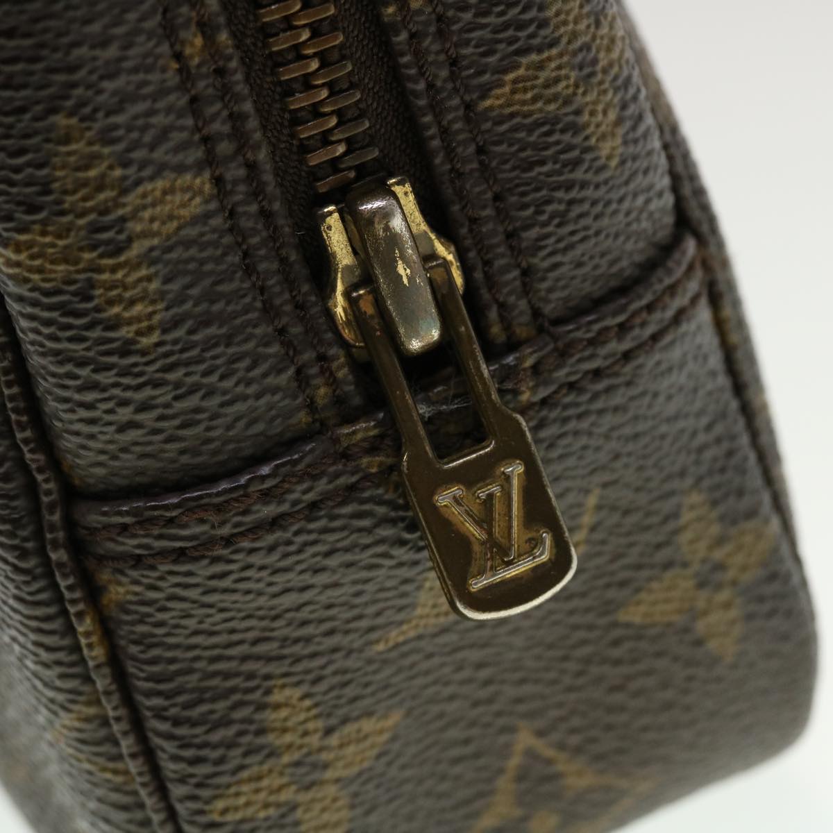LOUIS VUITTON Monogram Trousse Toilette 23 Clutch Bag M47524 LV 43560