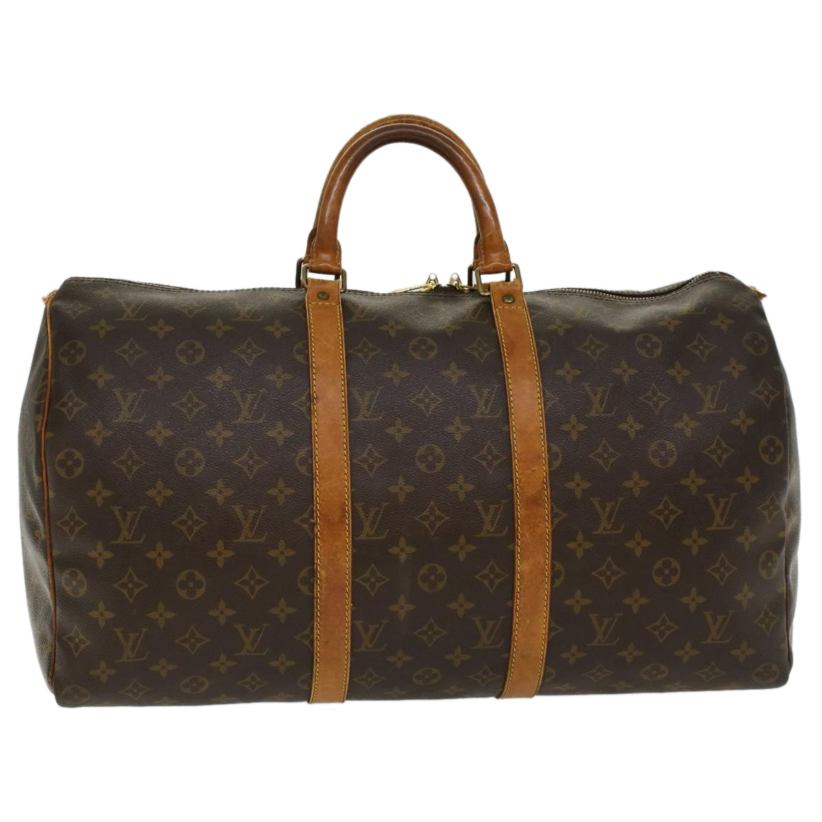 LOUIS VUITTON Monogram Keepall 50 Boston Bag M41426 LV 43580