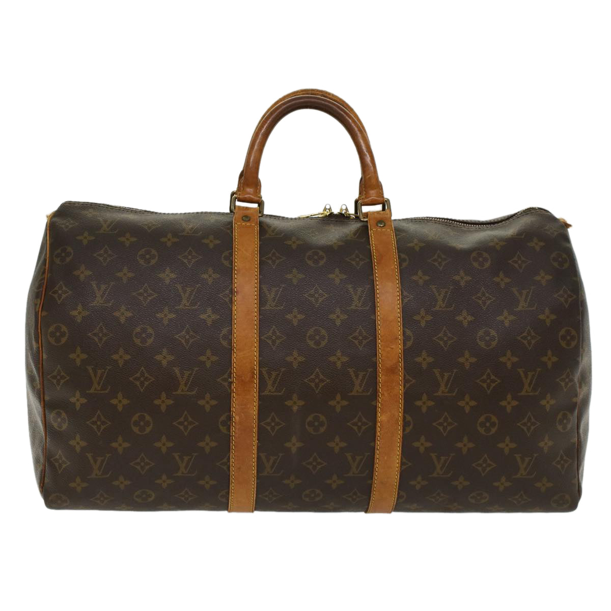 LOUIS VUITTON Monogram Keepall 50 Boston Bag M41426 LV 43580