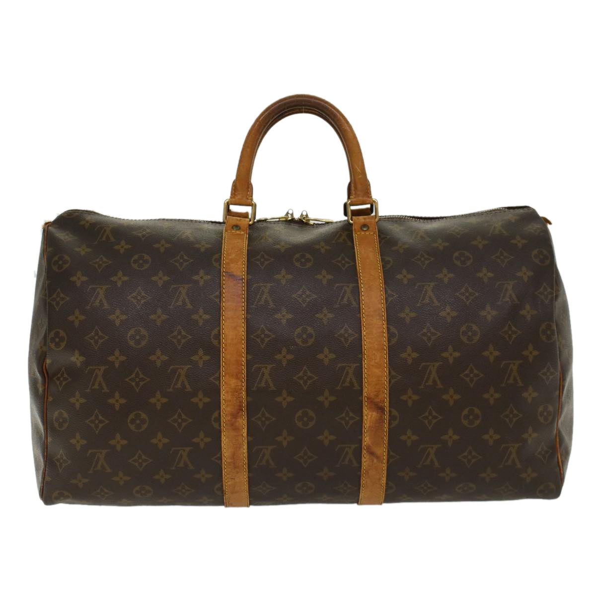 LOUIS VUITTON Monogram Keepall 50 Boston Bag M41426 LV 43580
