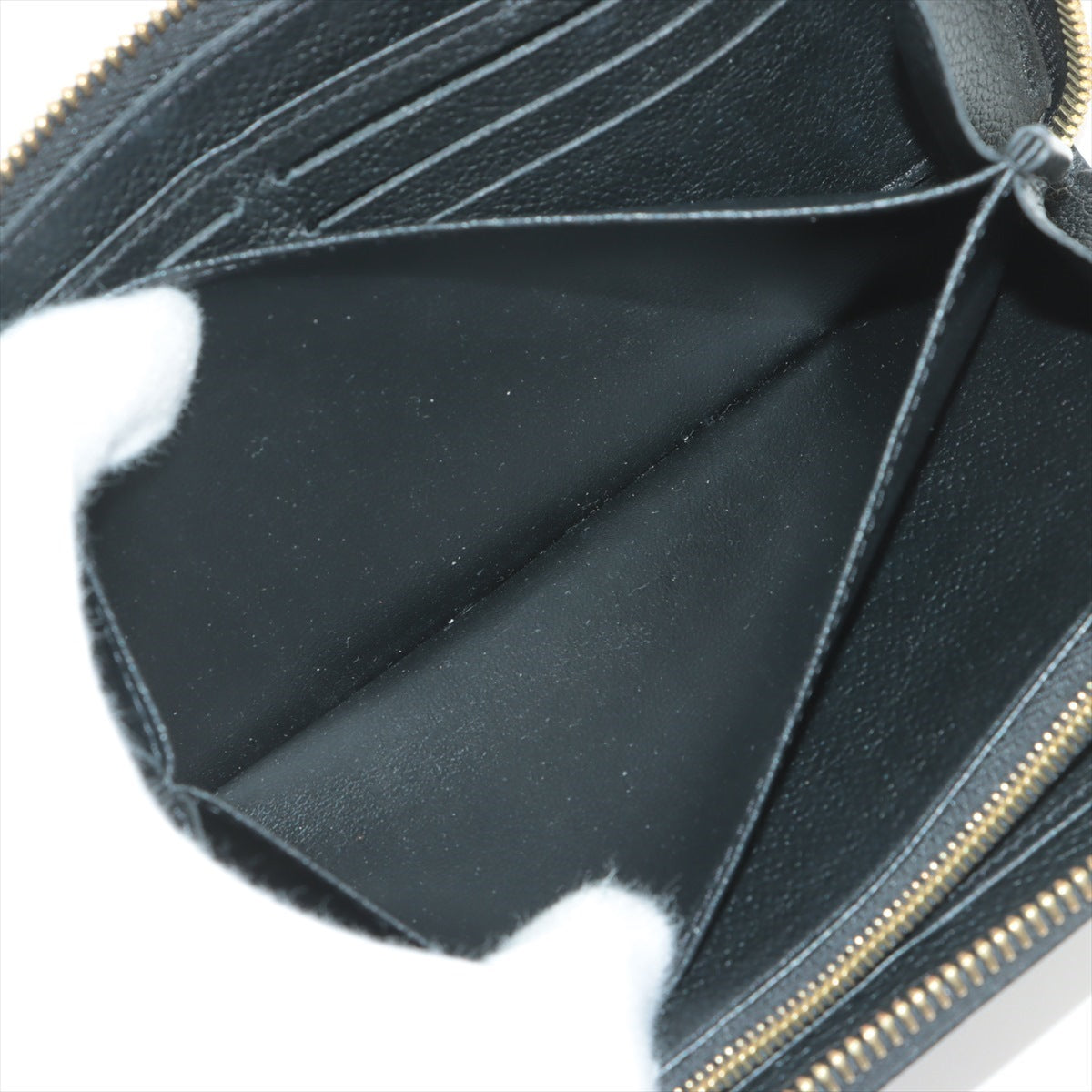 Louis Vuitton Monogram Amplant  Wallet M61864 Round Zip Wallet