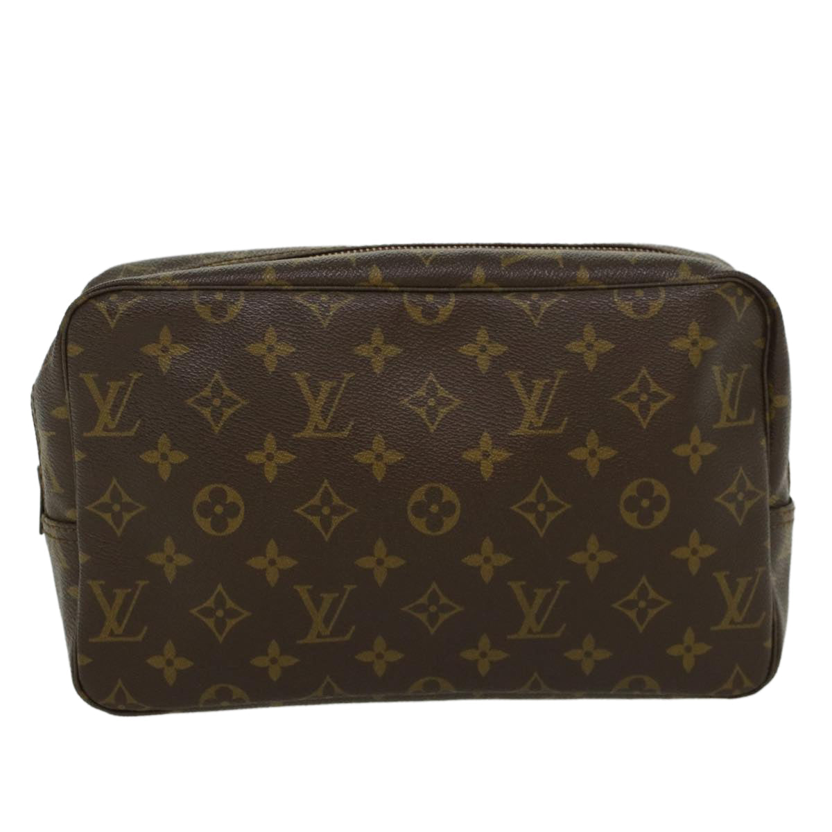 LOUIS VUITTON Monogram Trousse Toilette 28 Clutch Bag M47522 LV 43835