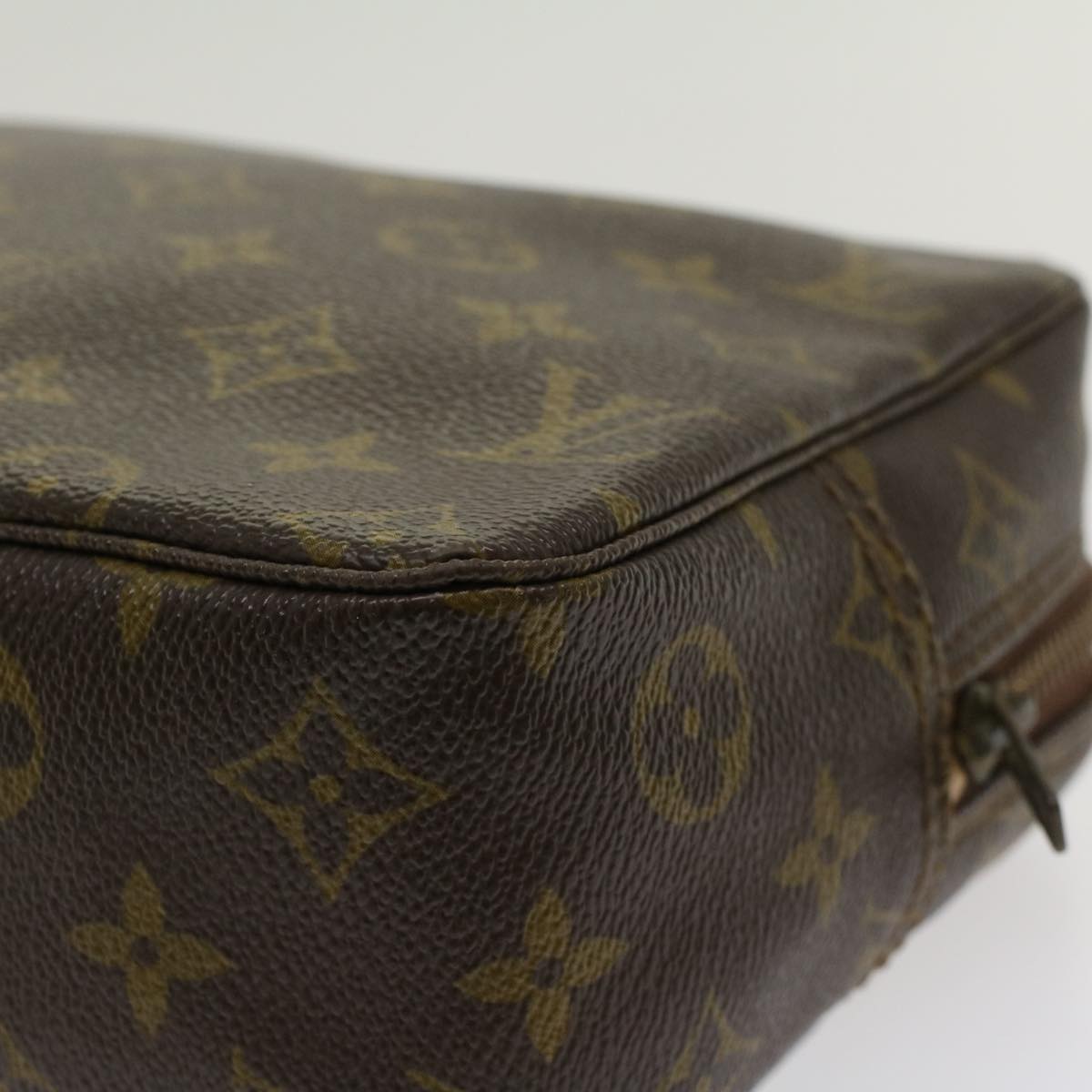LOUIS VUITTON Monogram Trousse Toilette 28 Clutch Bag M47522 LV 43835