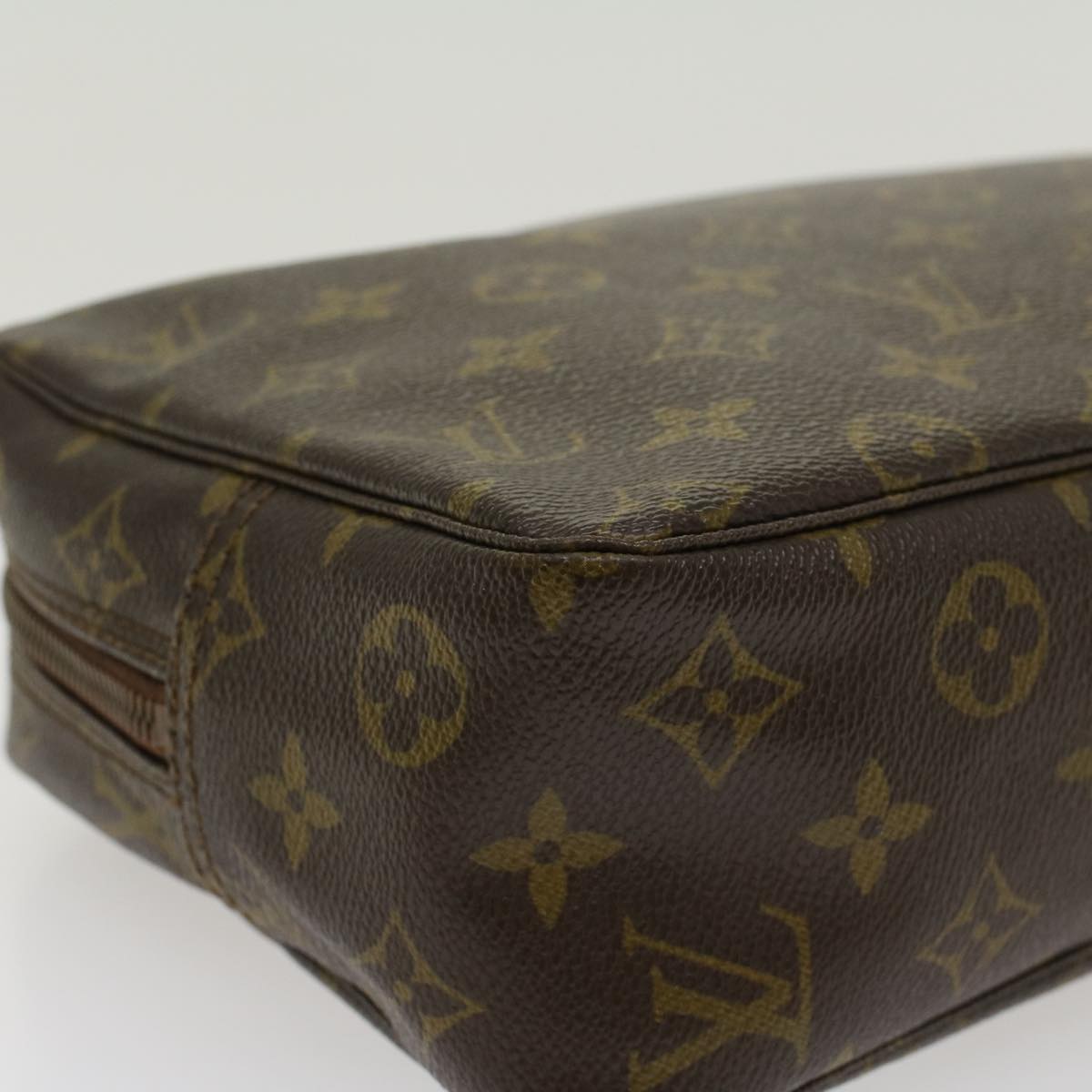 LOUIS VUITTON Monogram Trousse Toilette 28 Clutch Bag M47522 LV 43835