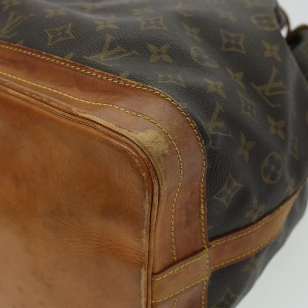 LOUIS VUITTON Monogram Noe Shoulder Bag M42224 LV 43853
