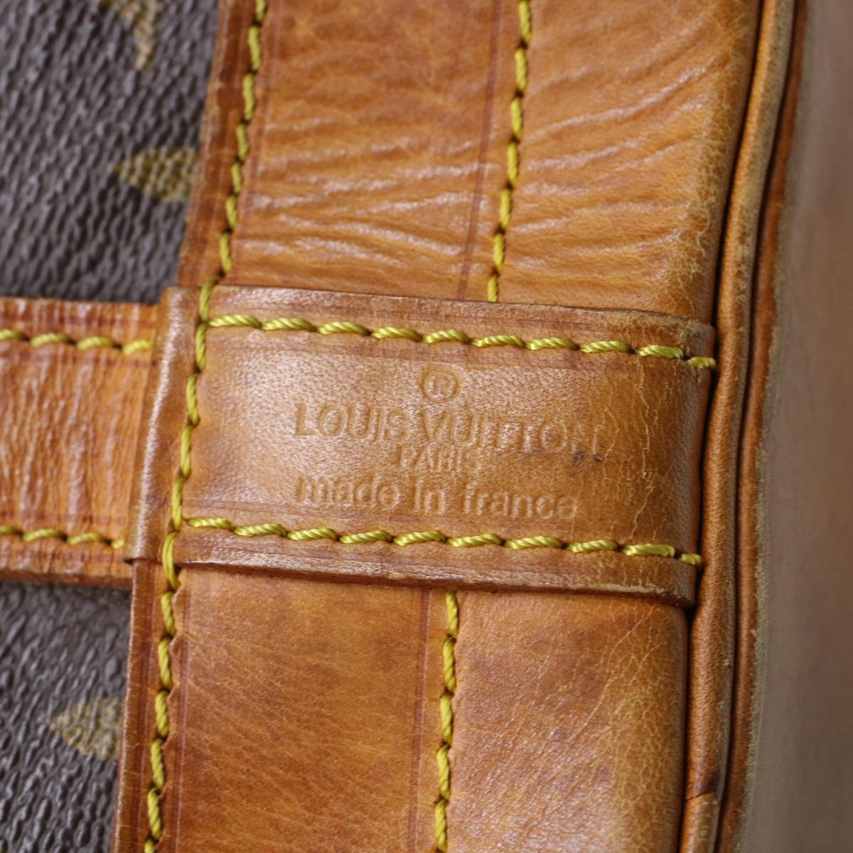 LOUIS VUITTON Monogram Noe Shoulder Bag M42224 LV 43853