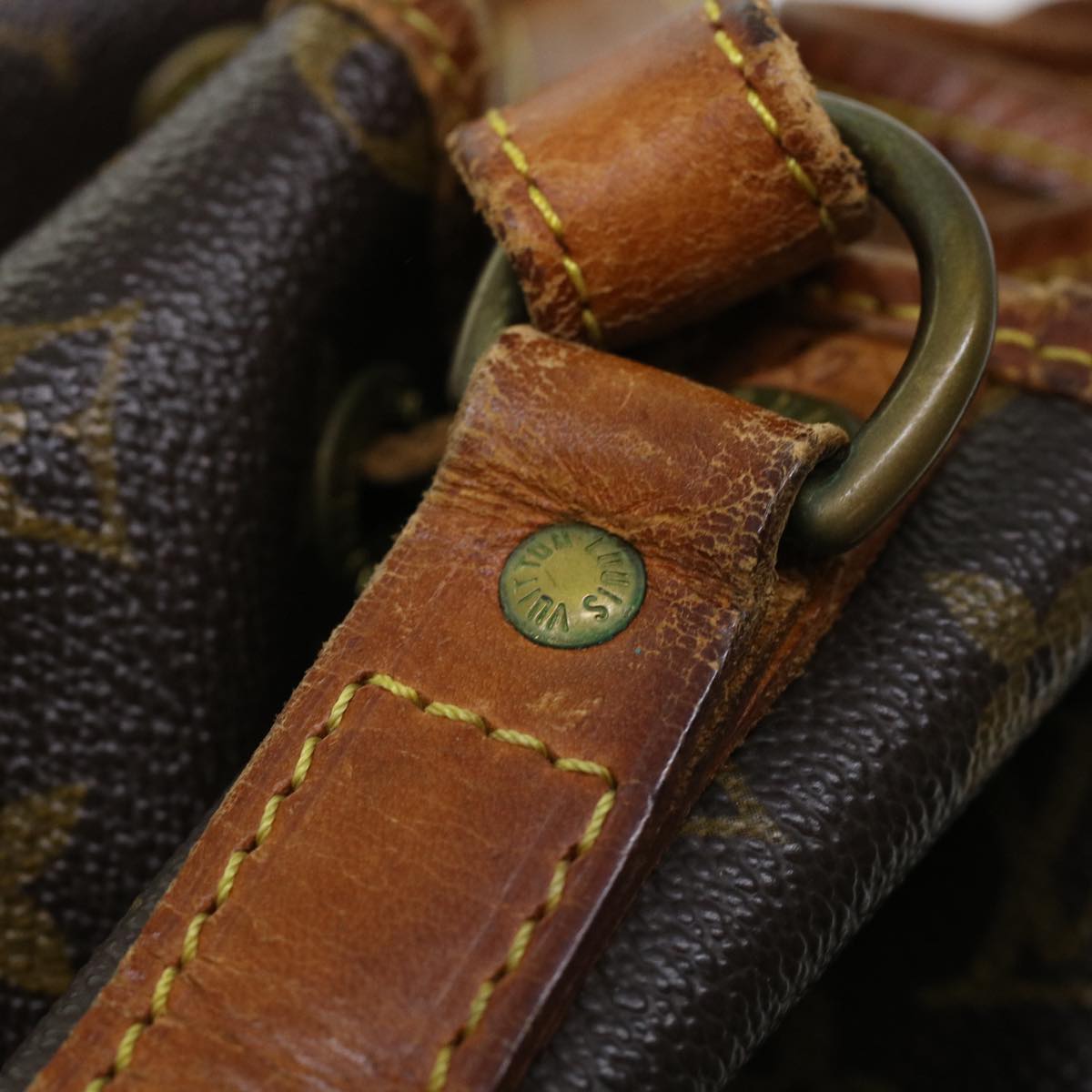 LOUIS VUITTON Monogram Noe Shoulder Bag M42224 LV 43853