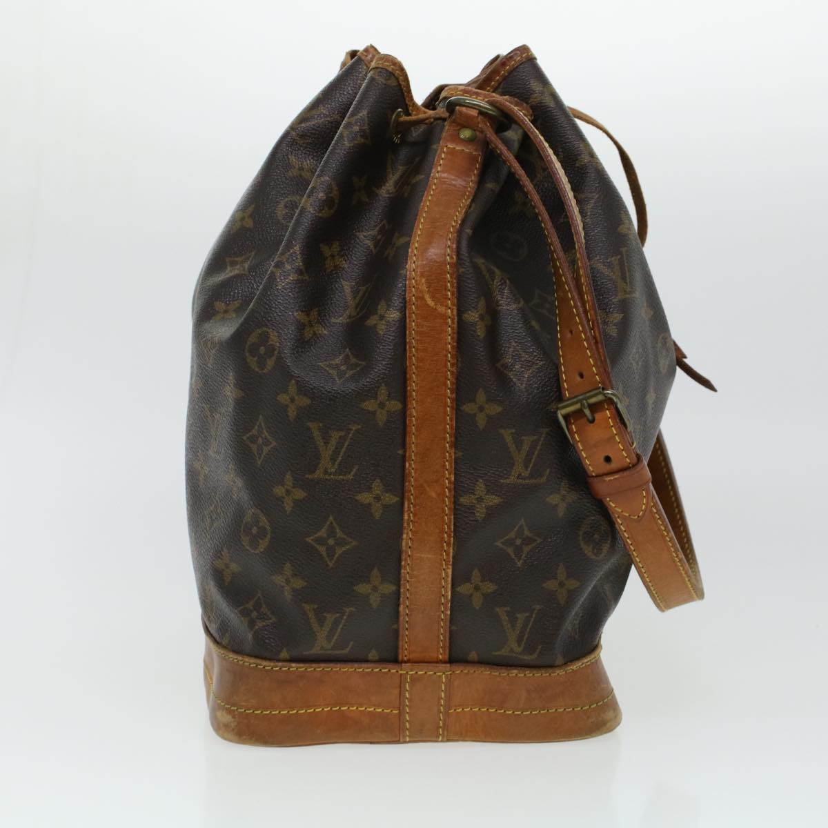 LOUIS VUITTON Monogram Noe Shoulder Bag M42224 LV 43853