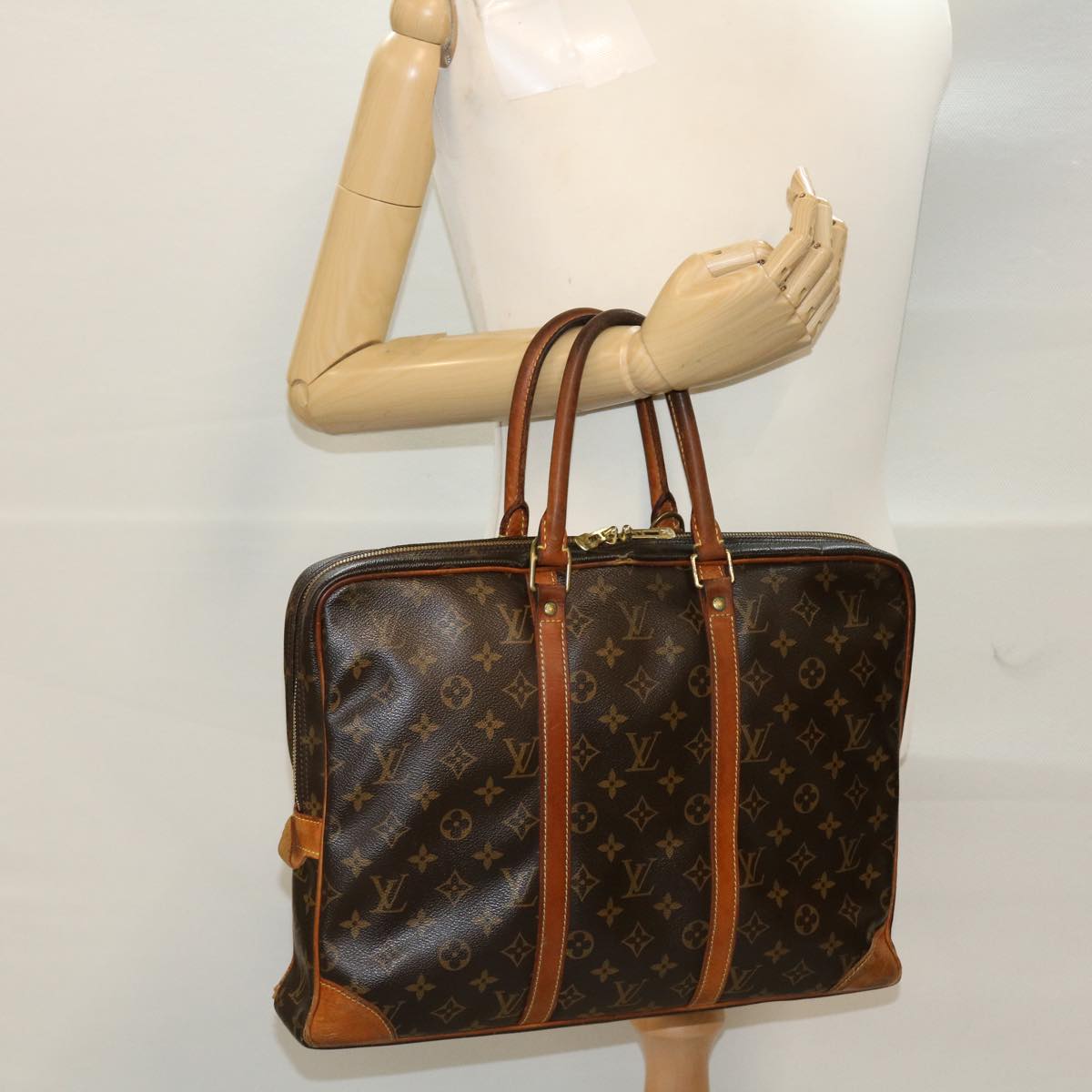 LOUIS VUITTON Monogram Porte Documents Voyage Business Bag M53361 LV 43869