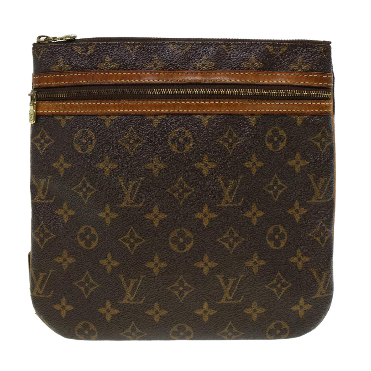 LOUIS VUITTON Monogram Pochette Bosphore Shoulder Bag M40044 LV 43892