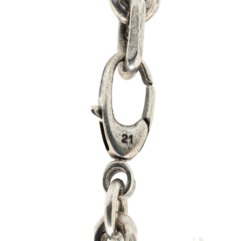 Gucci Interlocking G Silver Chain Bracelet