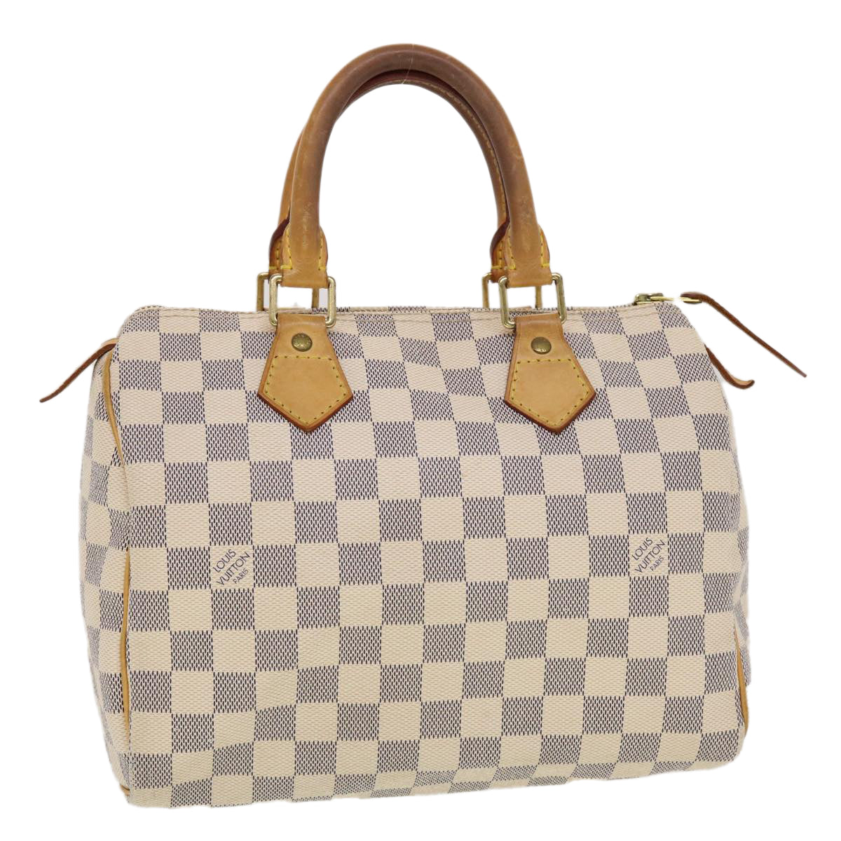 LOUIS VUITTON Damier Azur Speedy 25 Hand Bag N41534 LV 43918