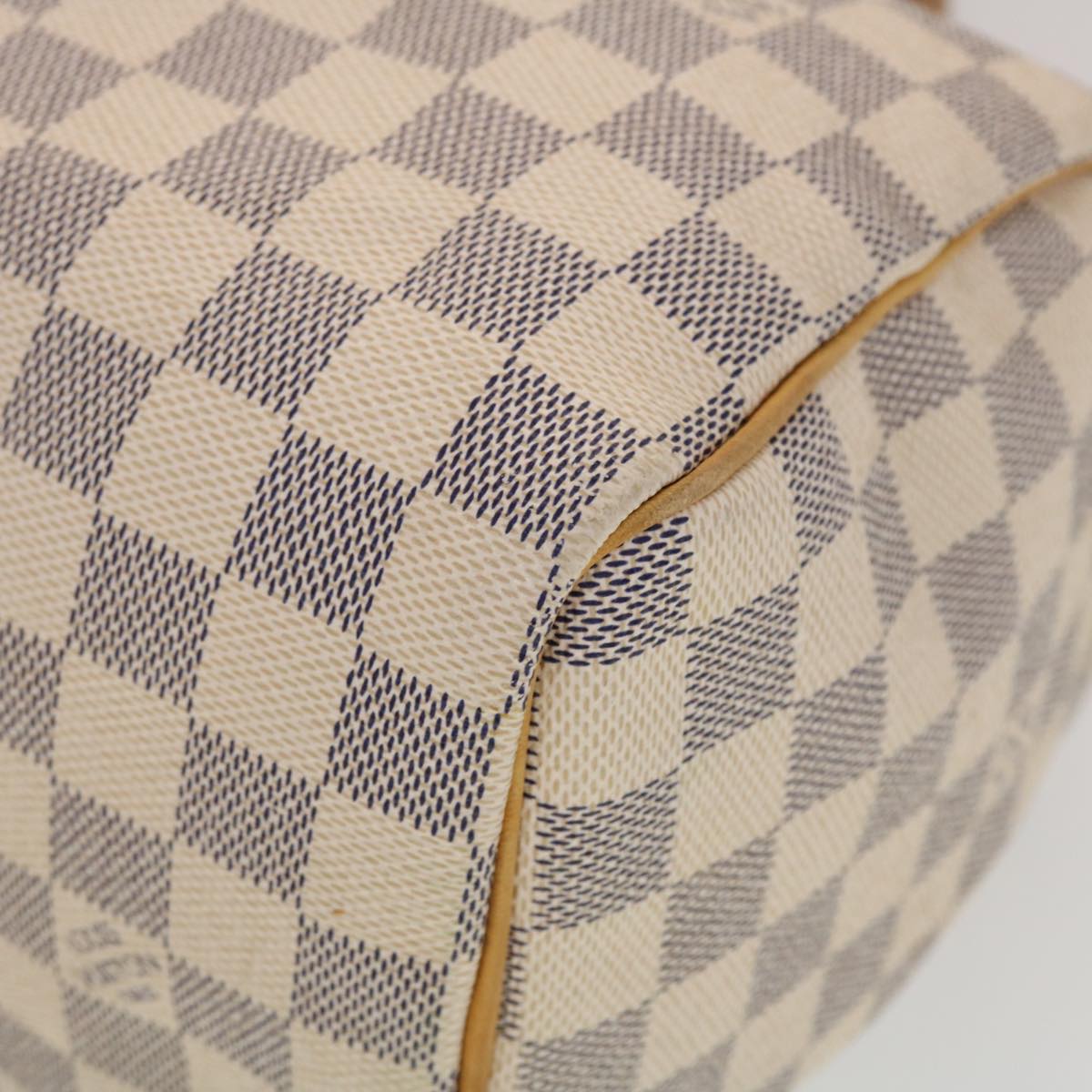LOUIS VUITTON Damier Azur Speedy 25 Hand Bag N41534 LV 43918