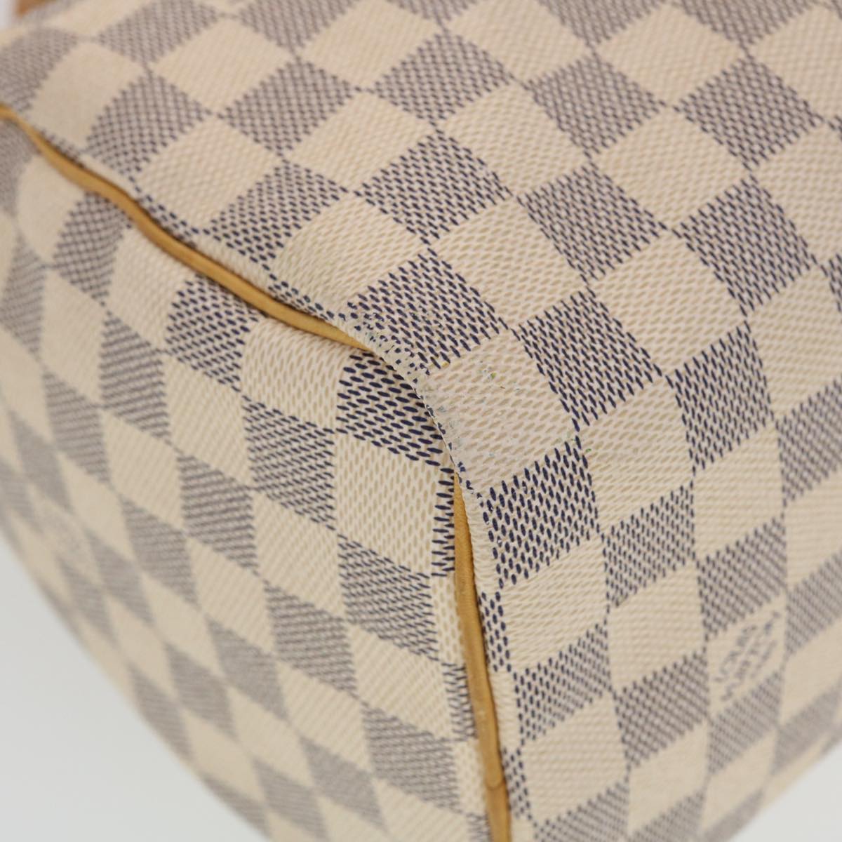 LOUIS VUITTON Damier Azur Speedy 25 Hand Bag N41534 LV 43918
