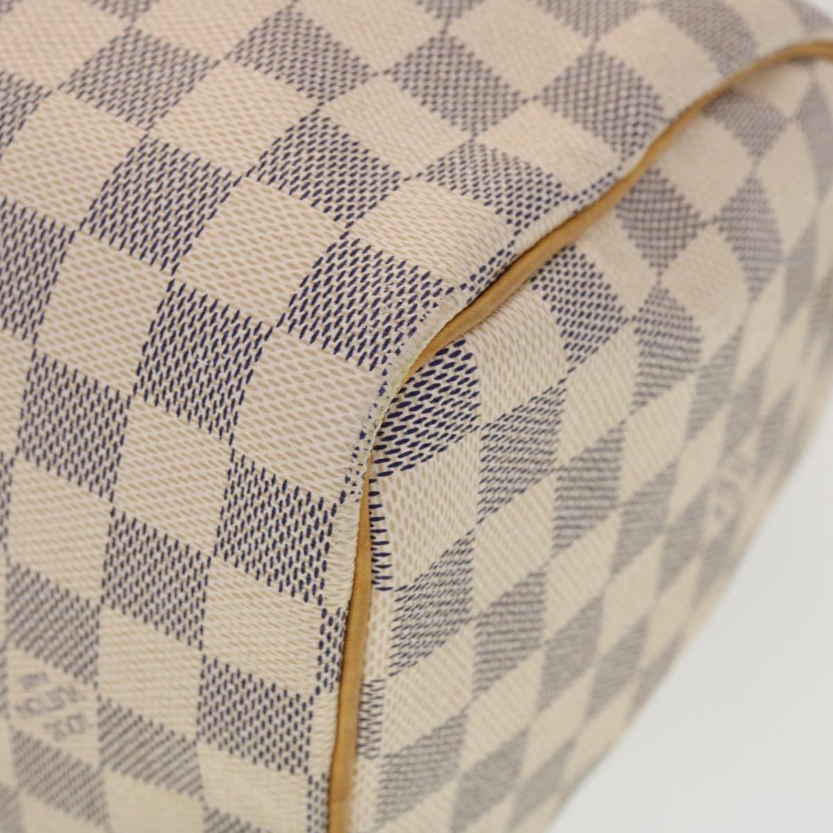 LOUIS VUITTON Damier Azur Speedy 25 Hand Bag N41534 LV 43918