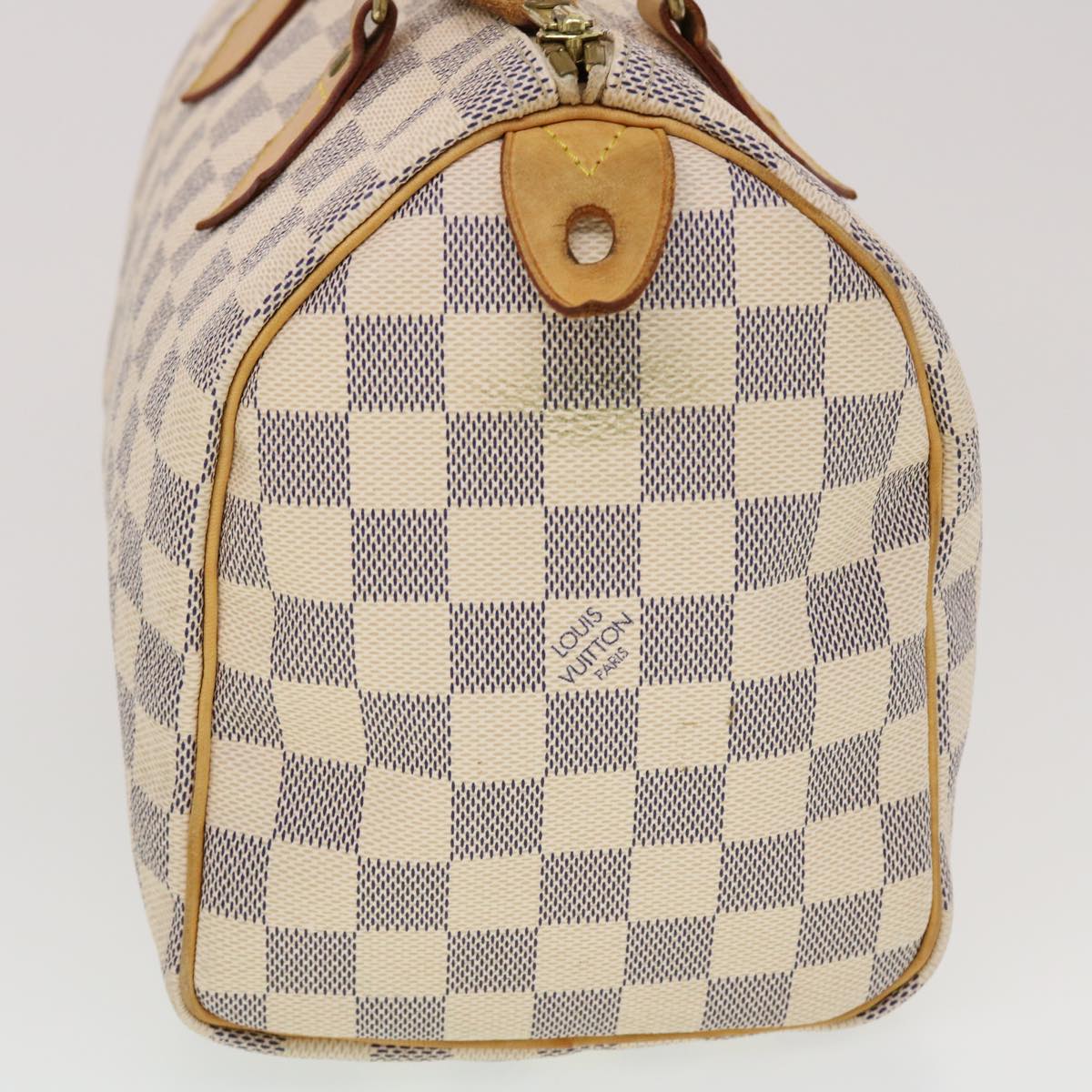 LOUIS VUITTON Damier Azur Speedy 25 Hand Bag N41534 LV 43918