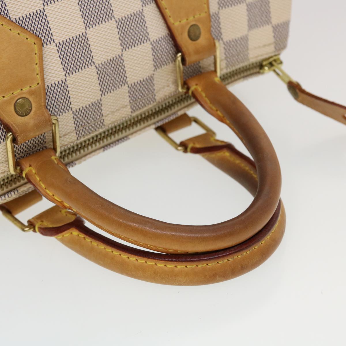 LOUIS VUITTON Damier Azur Speedy 25 Hand Bag N41534 LV 43918