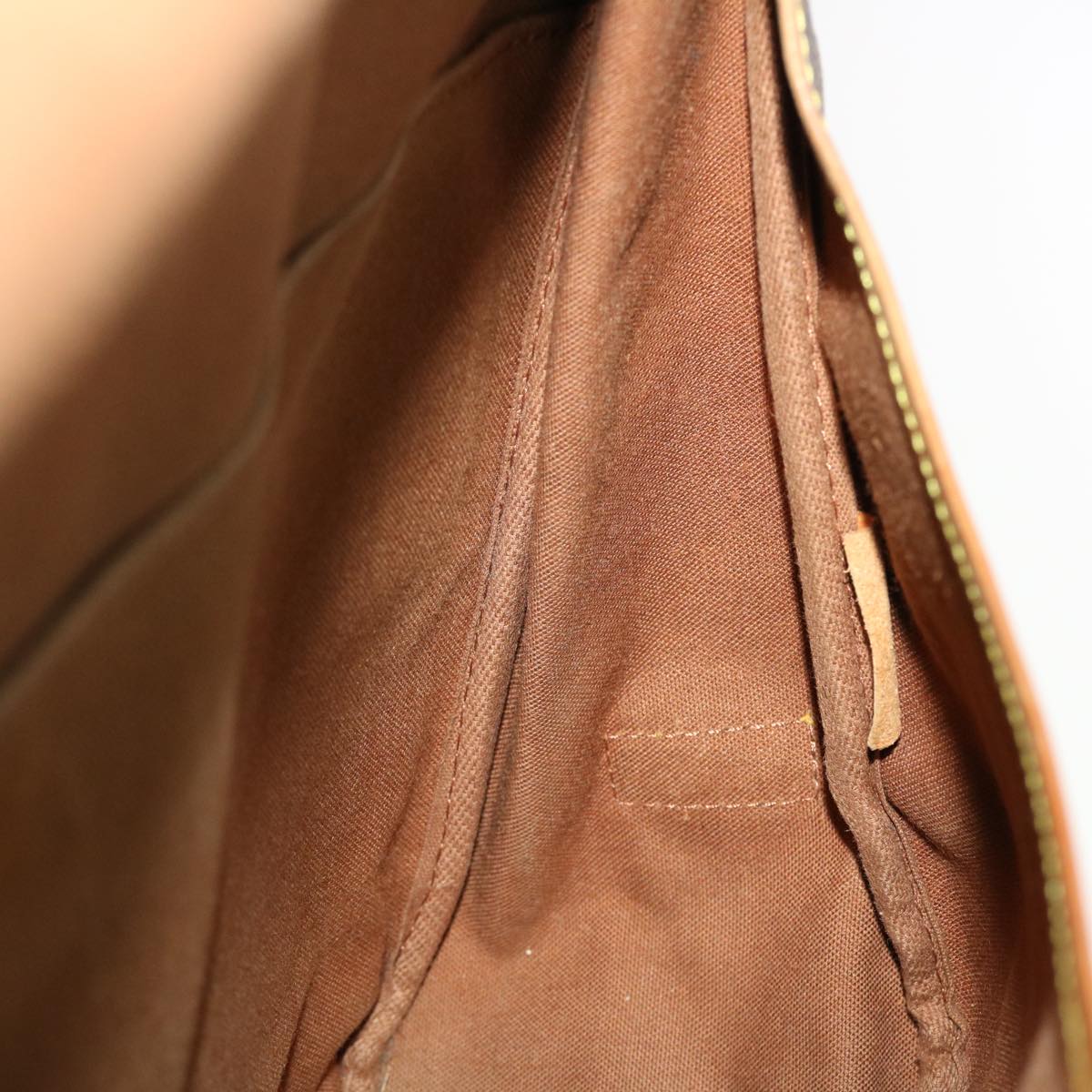 LOUIS VUITTON Monogram Saumur 35 Shoulder Bag M42254 LV 43922