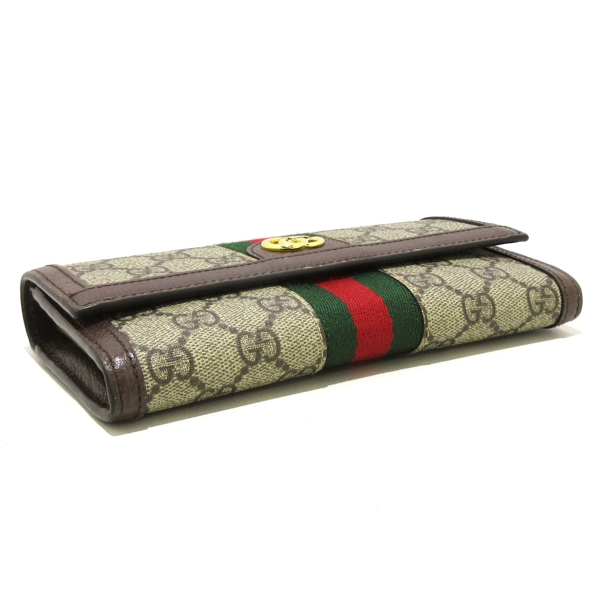 Luxury Gucci Trending 2025 Ophidia  Canvas Wallet  ()