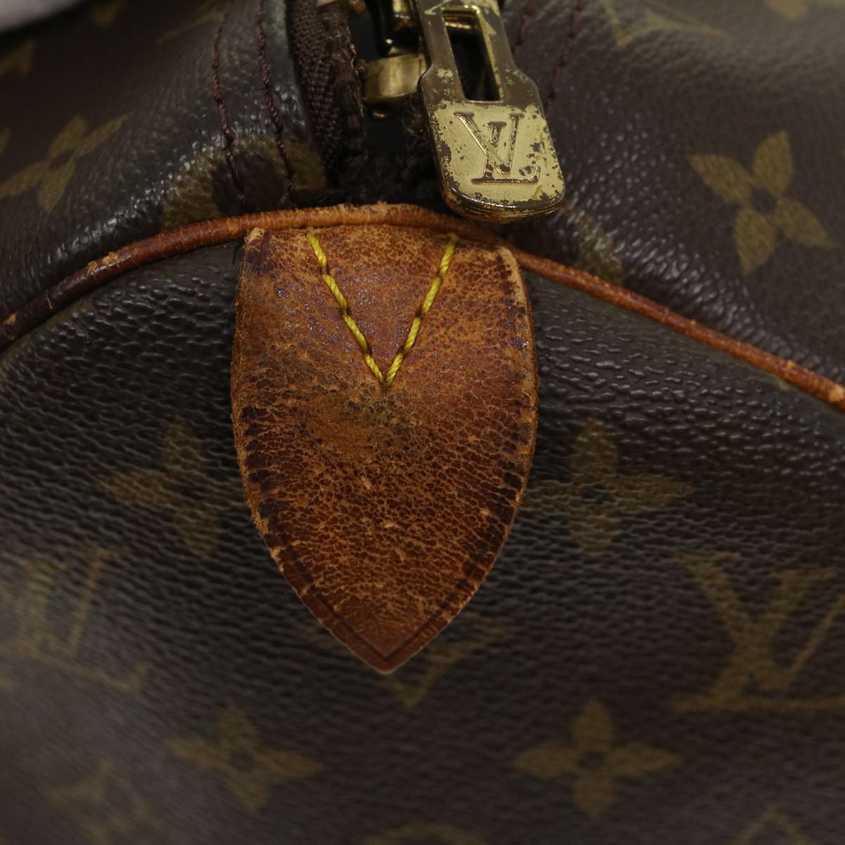 LOUIS VUITTON Monogram Keepall 45 Boston Bag M41428 LV 43962
