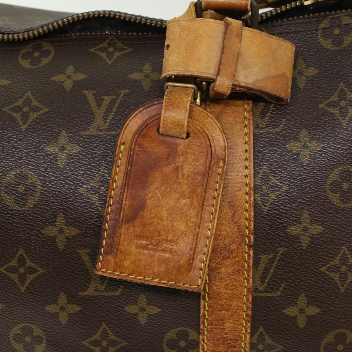 LOUIS VUITTON Monogram Keepall 45 Boston Bag M41428 LV 43962