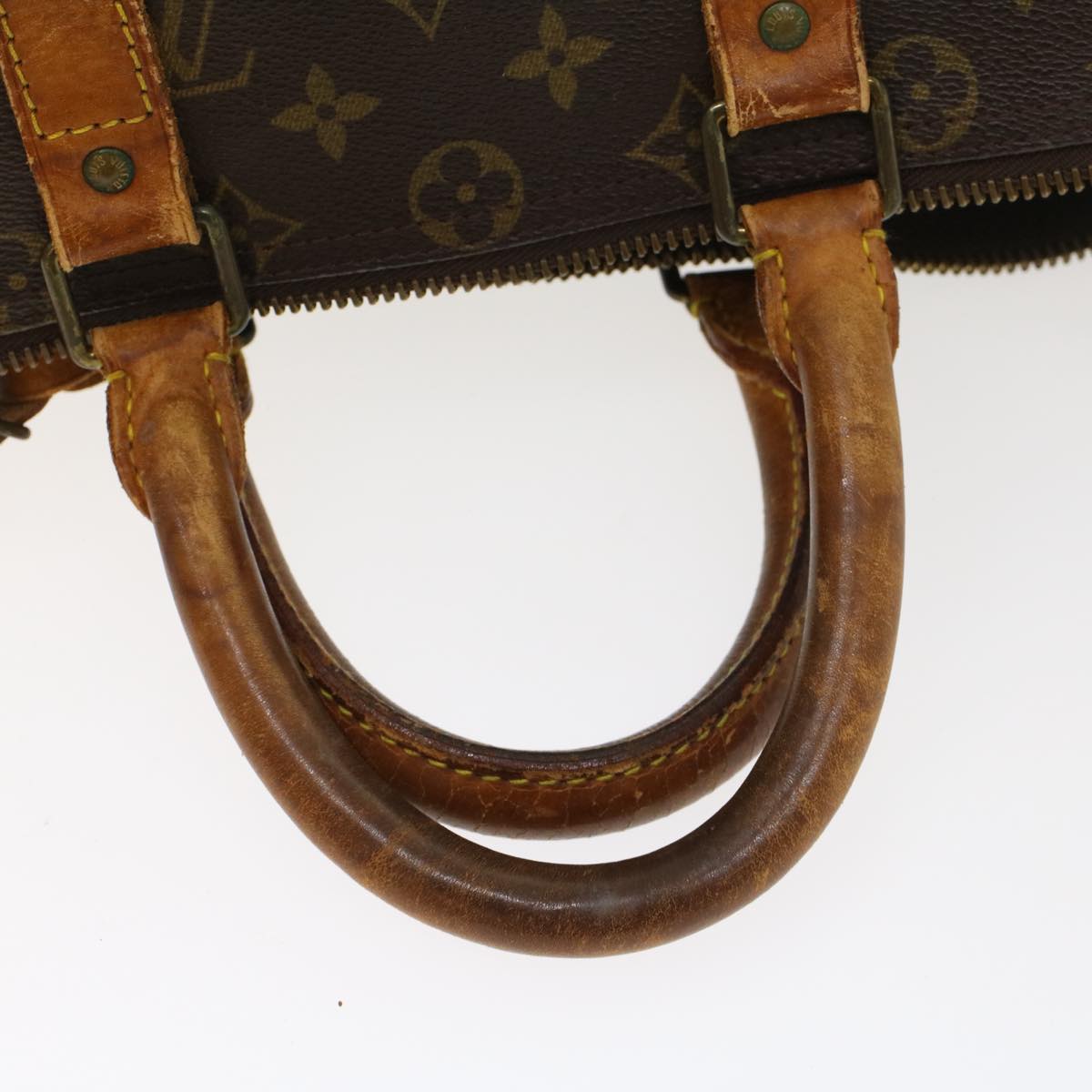 LOUIS VUITTON Monogram Keepall 45 Boston Bag M41428 LV 43962