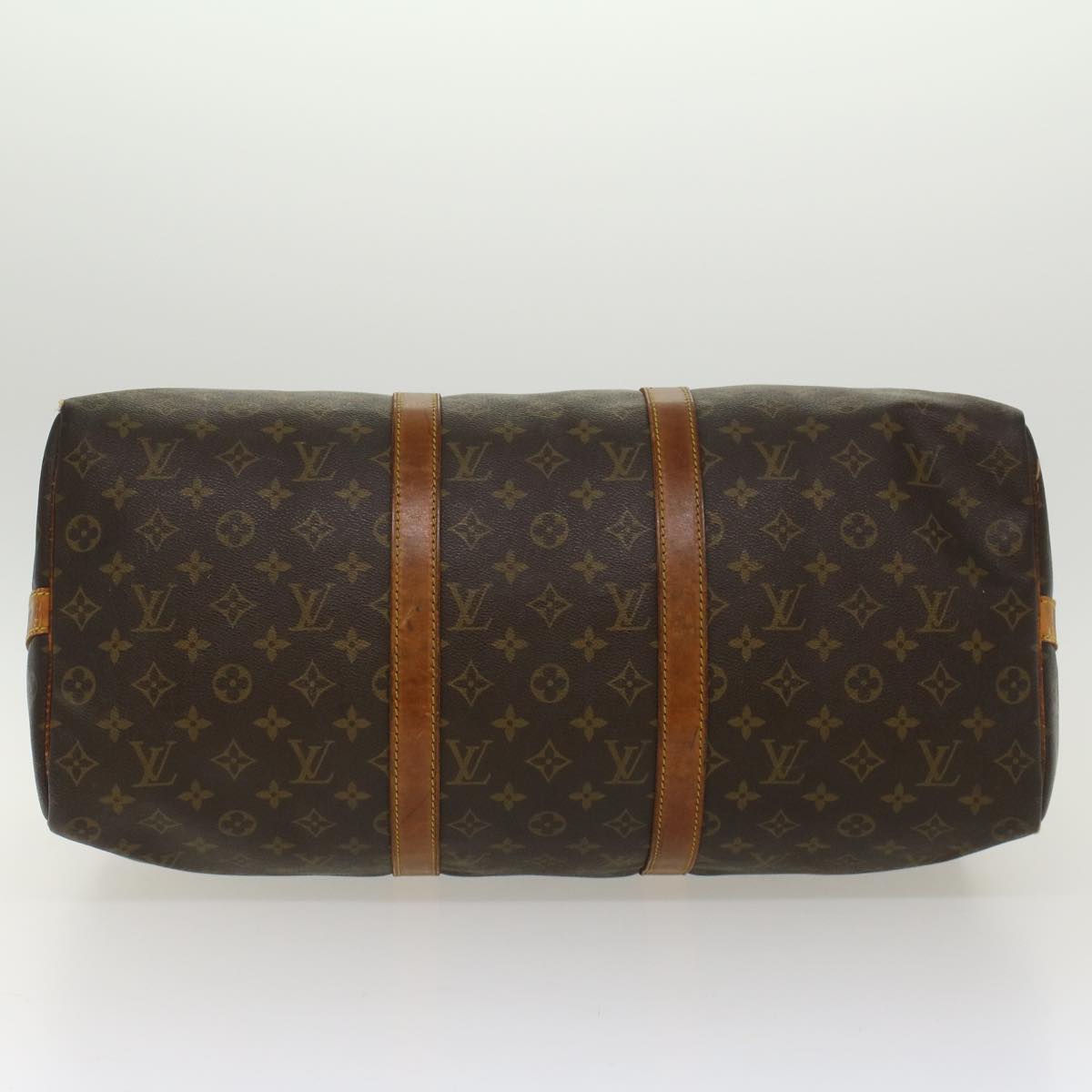 LOUIS VUITTON Monogram Keepall Bandouliere 50 Boston Bag M41416 LV 43963